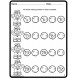 Winter Math Snowball Sequencing Numbers Worksheets FREE